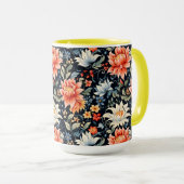 Mug Charming Ranya Floral Pattern-65293 (Devant droit)
