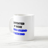 Mug Charpentier légendaire de la pêche (Devant gauche)