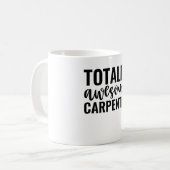 Mug Charpentier Totalement Incroyable (Devant gauche)