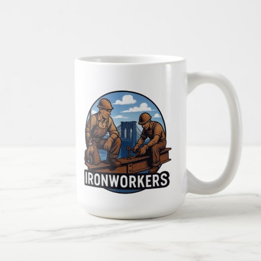 Mug Charpentiers métalliques / Constructeurs de ponts (Droite)