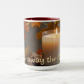 Mug Chase personnalisée en l'air du pessimisme thème d (Centre)