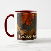 Mug Chase personnalisée en l'air du pessimisme thème d (Gauche)
