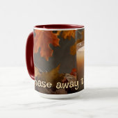 Mug Chase personnalisée en l'air du pessimisme thème d (Devant gauche)