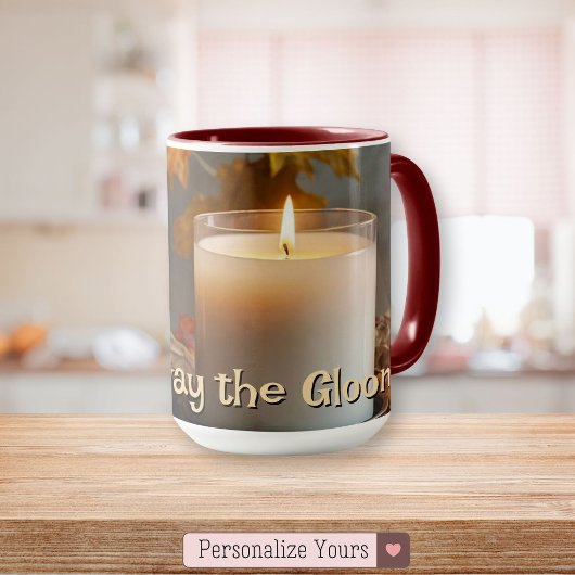 Mug Chase personnalisée en l'air du pessimisme thème d