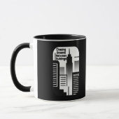 Mug Chasing Dreams Between Buildings Urban Design (Gauche)