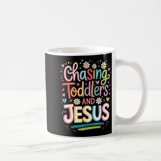 Mug Chasing Toddlers And Jesus (Droite)