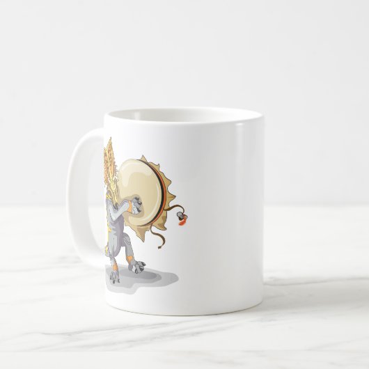 Mug Chasmosaurus Dansant Un Rituel De Shaman (Devant gauche)
