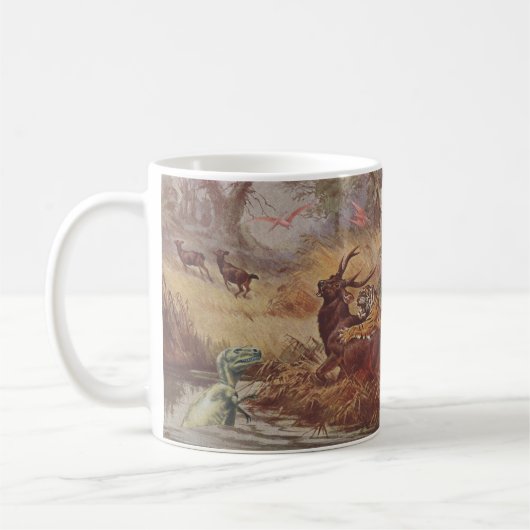 Mug Chasse à Dino - (Gauche)