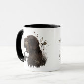 Mug Chasse à la bécasse avec le pointer allemand à poi (Devant gauche)