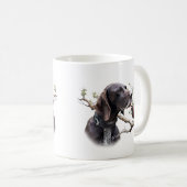 Mug Chasse à l'art GSP – Précision, Passion et Faisan (Devant droit)