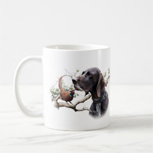 Mug Chasse à l'art GSP – Précision, Passion et Faisan