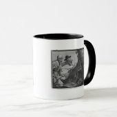 Mug Chasse à verrat (Devant droit)
