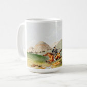 Mug Chasse au bison 1845 (Devant gauche)