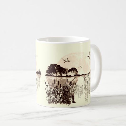 Mug Chasse au canard (Devant droit)