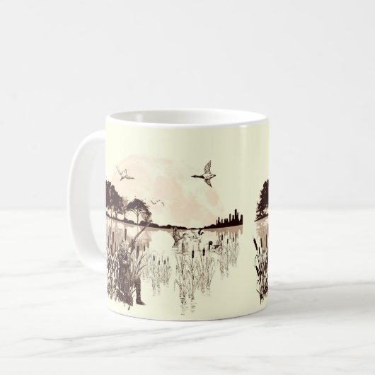 Mug Chasse au canard (Devant gauche)