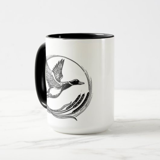 Mug Chasse au canard (Devant gauche)