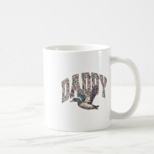 Mug Chasse au canard de Mallard Papa Camouflage rétro