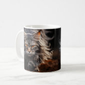 Mug Chasse au chat au coon du Maine (Devant gauche)