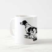Mug Chasse au chien (Devant gauche)