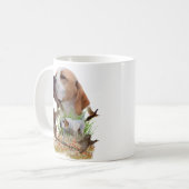 Mug Chasse au faisan avec pointeurs, Art (Devant gauche)