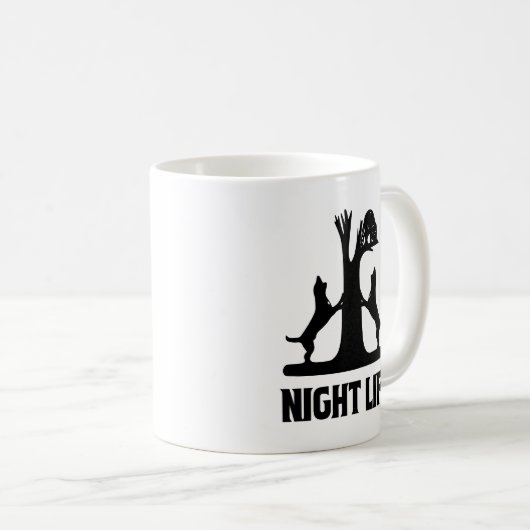 Mug Chasse au linge de nuit (Devant droit)