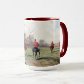 Mug Chasse au renard (Devant droit)