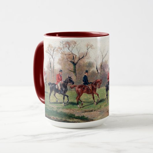 Mug Chasse au renard (Devant gauche)