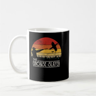Mug Chasse au Tétras de Style Rétro Coucher de Soleil