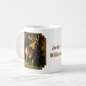 Mug Chasse aux cerfs de Virginie (Devant gauche)