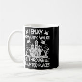 Mug Chasse Aux Fantômes Marches Romantiques À Travers (Gauche)