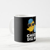 Mug Chasse aux oeufs amusante de Pâques (Devant gauche)