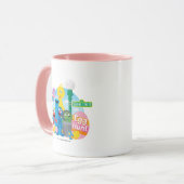 Mug Chasse aux oeufs de Pâques de la rue Sésame (Devant gauche)