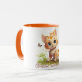 Mug Chasse aux papillons encore (Devant gauche)