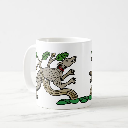 Mug Chasse aux sangliers médiévaux (Devant gauche)