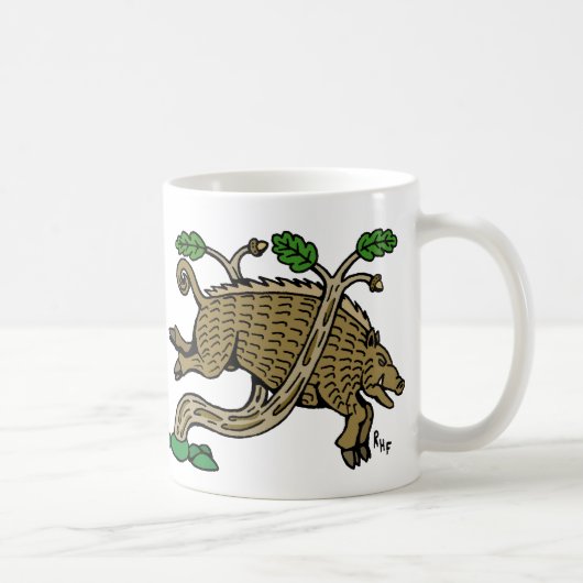 Mug Chasse aux sangliers médiévaux (Droite)