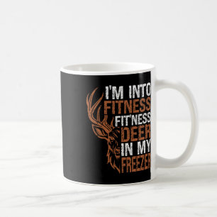 Mug Chasse-chemise Je suis en forme Deer Freezer Drôle
