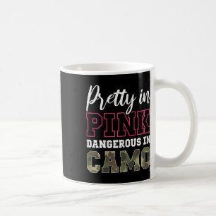 Mug Chasse De Camo Drôle Pink Graphic Pour Les Femmes
