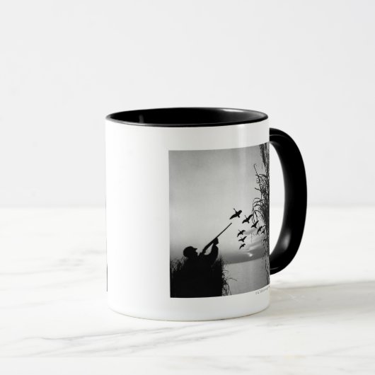 Mug Chasse de canard d'homme (Devant droit)