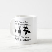 MUG CHASSE DE CERFS COMMUNS, DE CANARD ET DE FAISAN (Devant gauche)