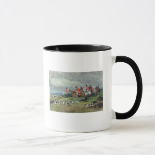Mug Chasse de Fox dans Surrey, 19ème siècle