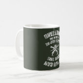 Mug Chasse drôle, cadeau humoristique d'énonciation de (Devant gauche)