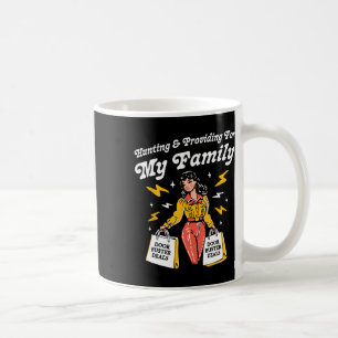 Mug Chasse drôle et pourvoir à ma famille Uni