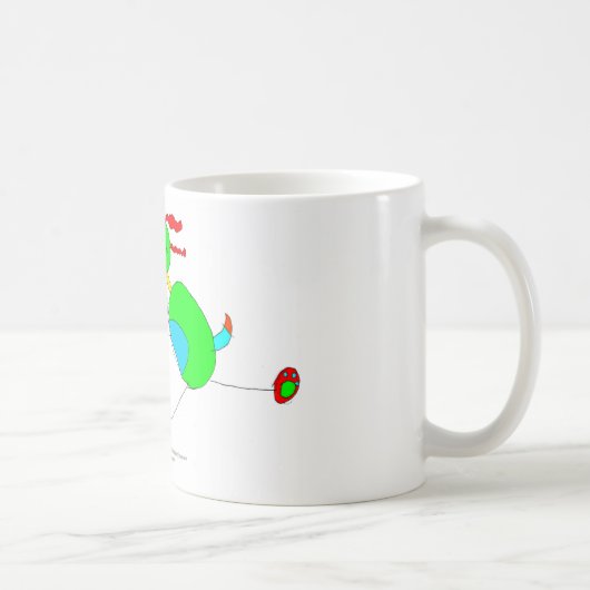 Mug Chasse du chat et du chien de Serena (Droite)