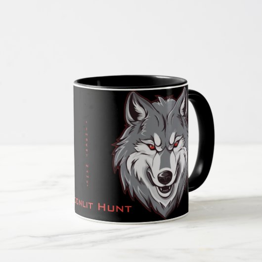 Mug Chasse Lune (Devant droit)