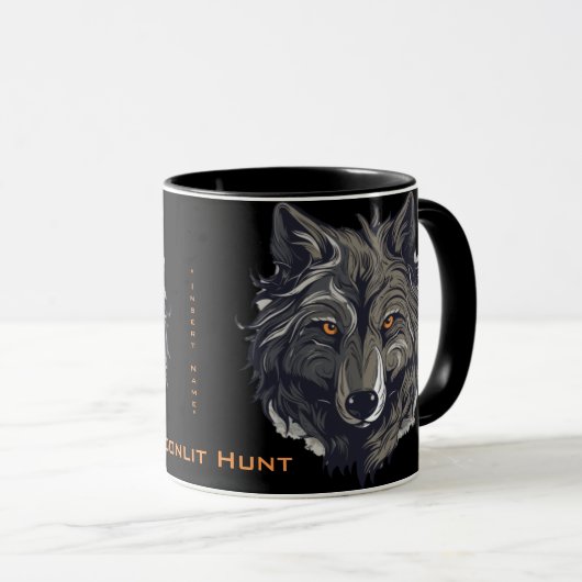 Mug Chasse Lune (Devant droit)