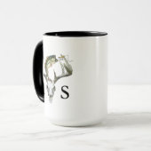 Mug Chasse Rustique De Cerfs Antlers (Devant gauche)