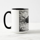 Mug Chasse vintage à sanglier (Gauche)