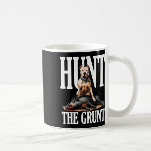 Mug Chasser Le Chien Grunt Chasse Avec Dogo Argentino