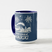 Mug Chasser les vagues à Waikiki (Devant gauche)
