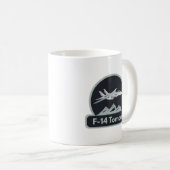 Mug chasseur américain F-14 à réaction (Devant droit)